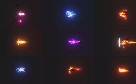 Muzzle Flashes Particles