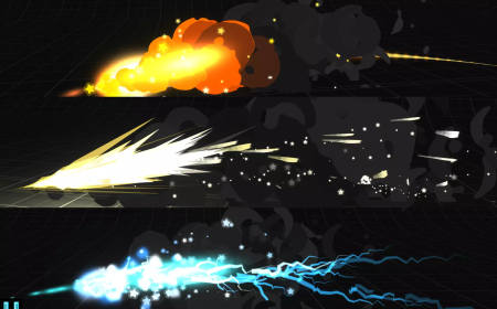Stylized Boost Trail Particles