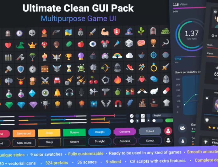 Ultimate Clean GUI Pack