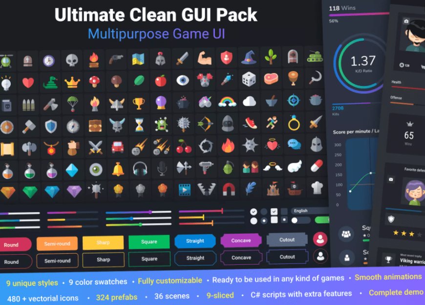 Ultimate Clean GUI Pack Free Download